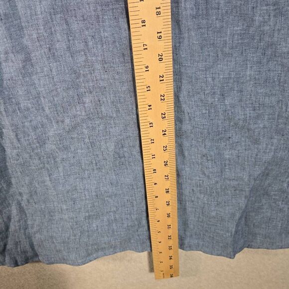 Proper cloth Linen Shirt Long Sleve 3XL Pockets - Picture 10 of 12